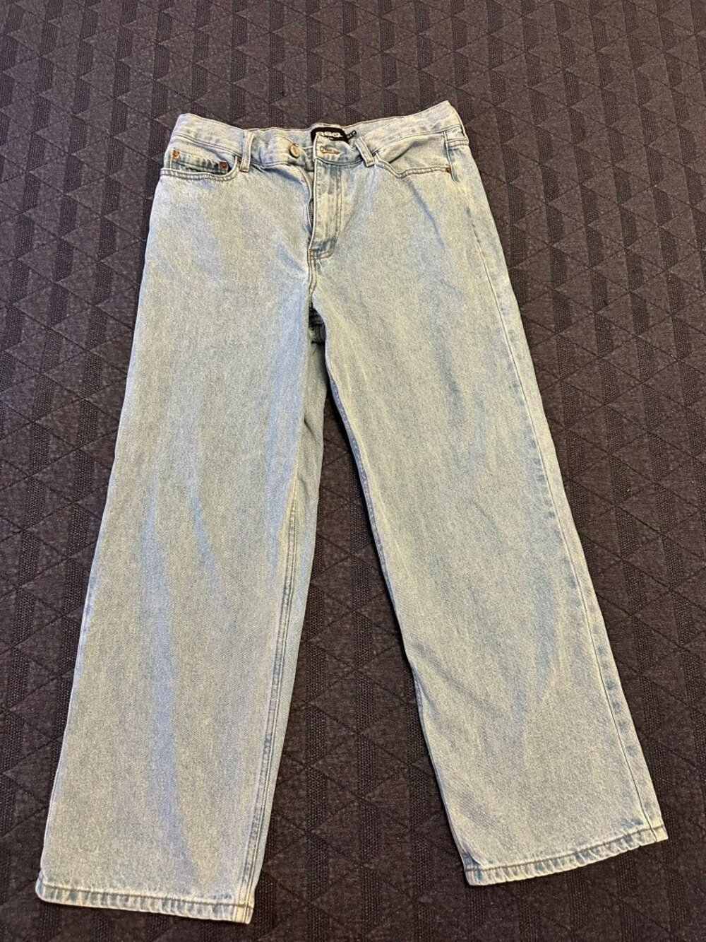 RSQ Mens Baggy Light Wash Denim Jeans